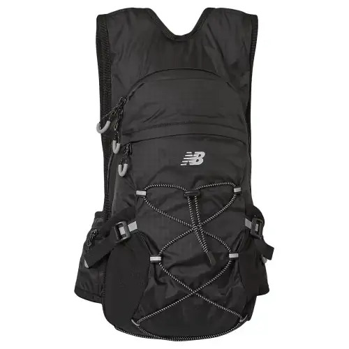 New Balance Nylon Outdoor Mountaineering Bag Backpack Unisex Black