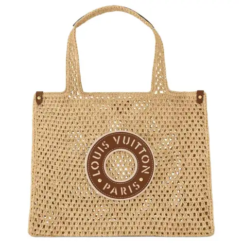 LOUIS VUITTON OnTheGo Mm Natural/Tan