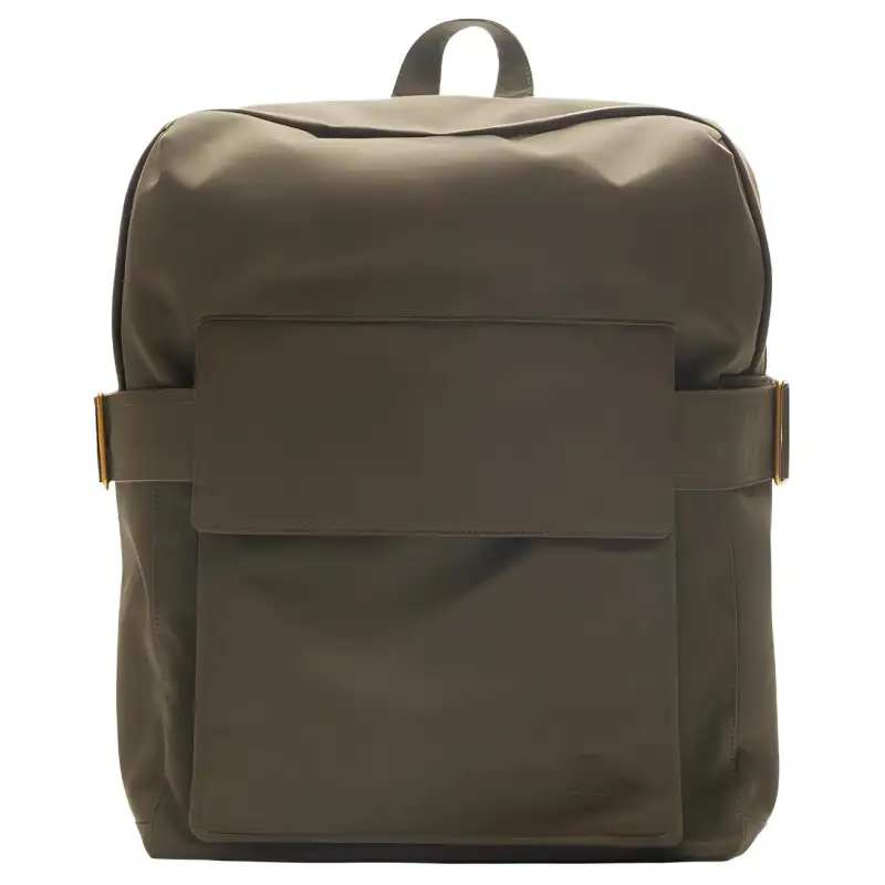 Burberry Polyester Backpack Men's Military