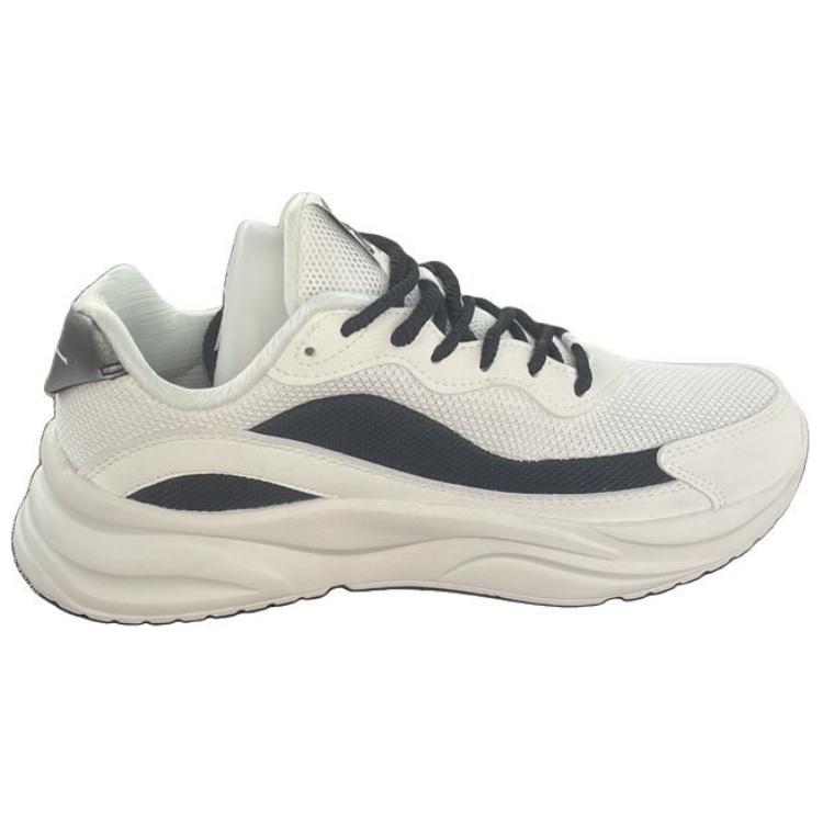 Erke Breathable And Lightweight Low top Running Shoes Women’s White Black