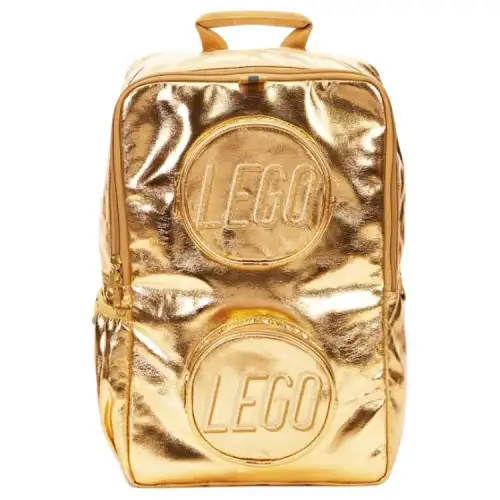 LEGO Brick Backpack – Metallic Gold 5008721
