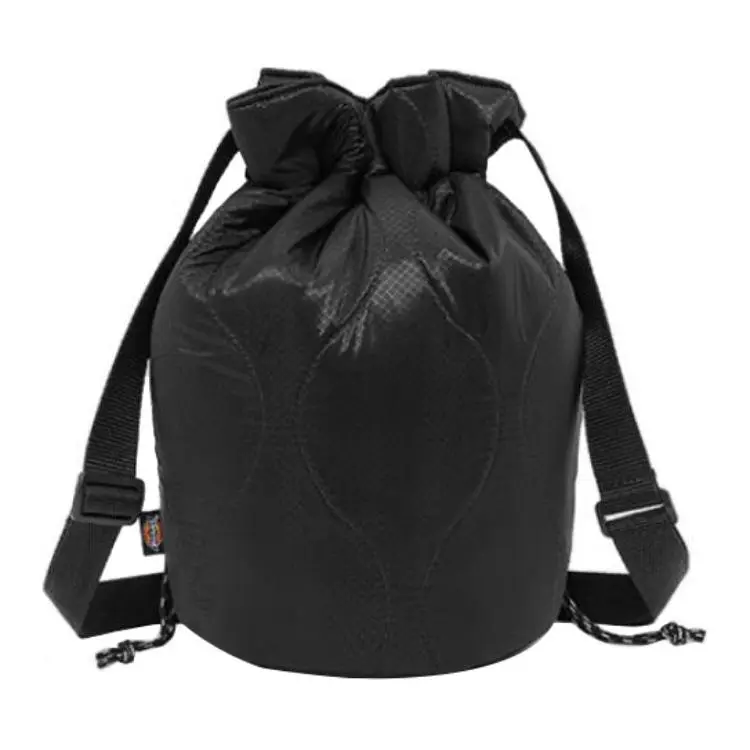 Dickies Nylon Bucket Bag, Shoulder Bag, Crossbody Bag Regular Unisex Black