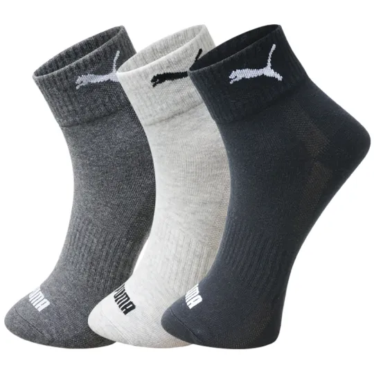 PUMA Crew Socks Unisex Combo Set 3 Pack