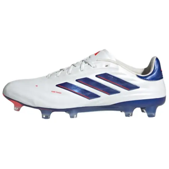 Adidas COPA PURE 2 Soccer Shoes Unisex Low-Top White Blue Red