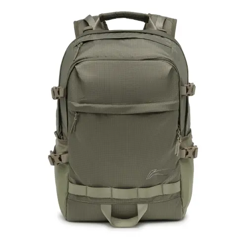 Li Ning Polyamide Sports Backpack Unisex Agarwood Green