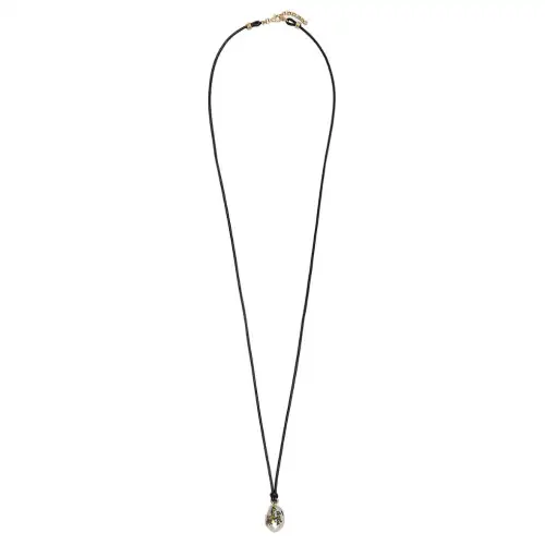Bottega Veneta Pearl Pendants Unisex Natural/Black