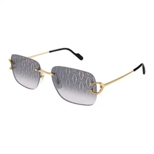 Cartier patterned-lenses sunglasses