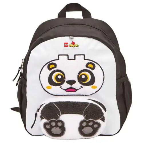 LEGO Recycled Polyester Backpack Regular Kids' Black White