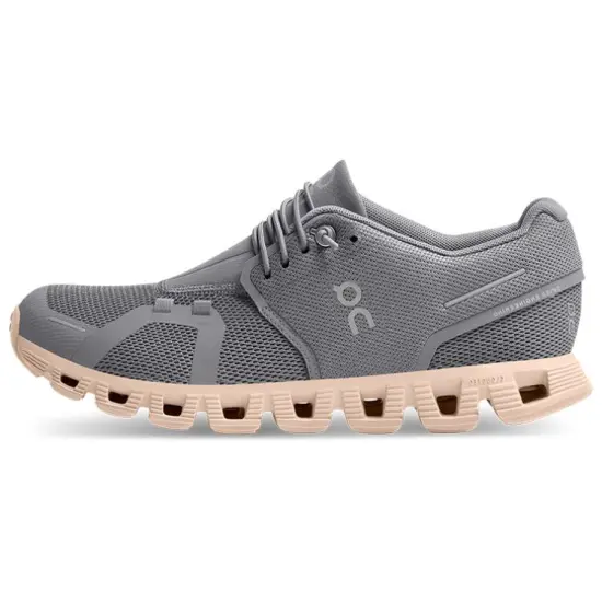 On Running Cloud 5 Zinc Grey Shell Women's