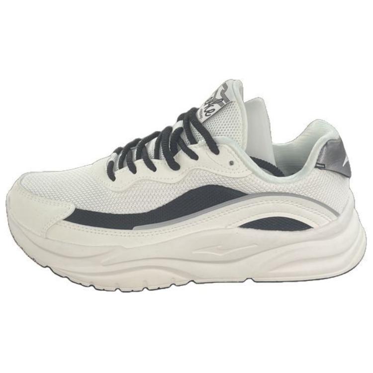 Erke Breathable And Lightweight Low top Running Shoes Women’s White Black