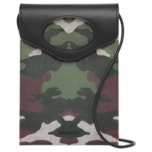 Burberry Pocket Bag Canvas Protective Cover Canvas Bag For Cell Phone Pouch Men's Camouflage