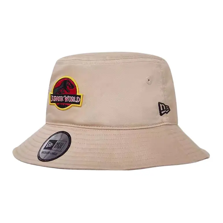 New Era Cotton, Polyester Bucket Hats Unisex Khaki