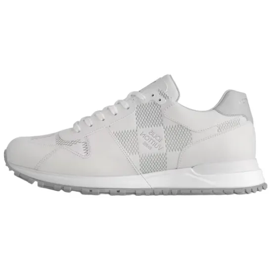 LOUIS VUITTON Run Away Casual Shoes Men Low-Top White