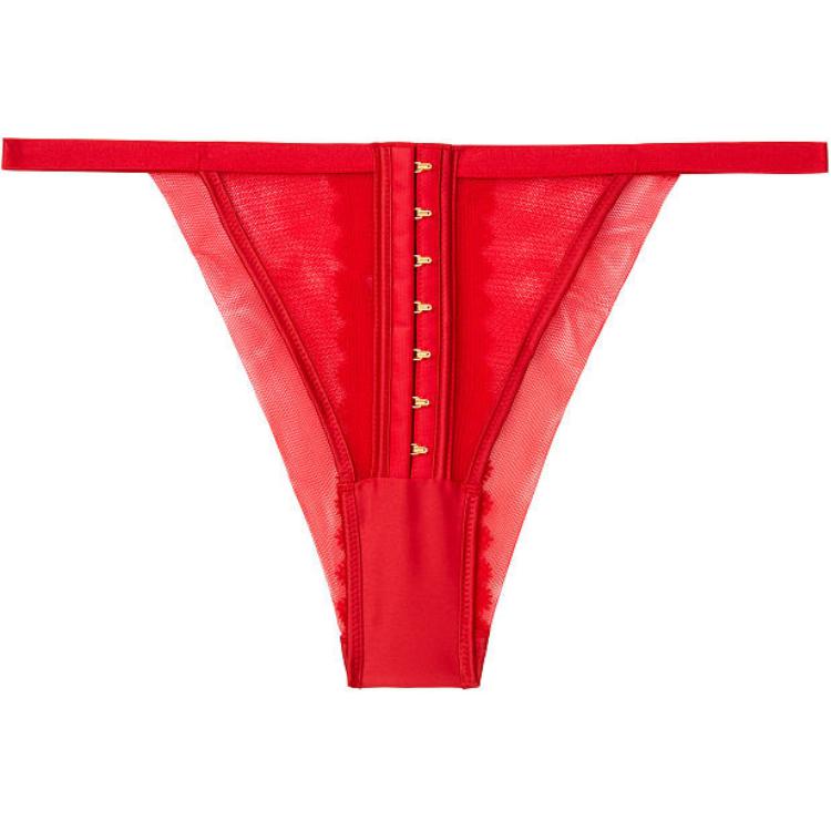 Женские трусы Victoria's Secret VERY SEXY (ярко-красные)