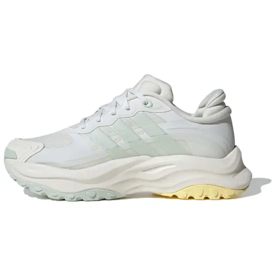 Adidas Maxxwavy Chunky Sneakers Women's Low-Top Green Yellow