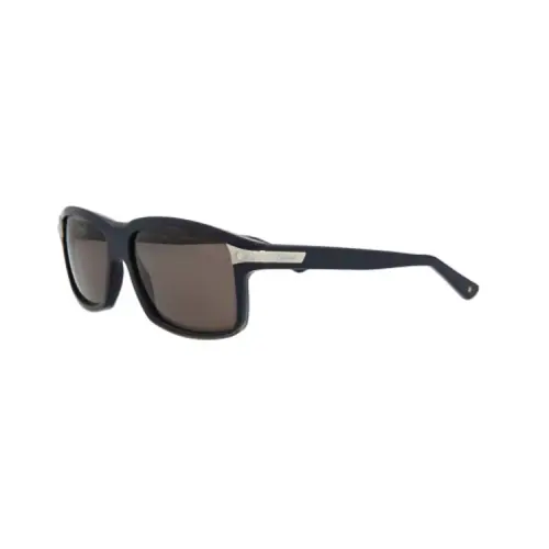 CARTIER Acetate Rectangular Sunglasses Women's Black