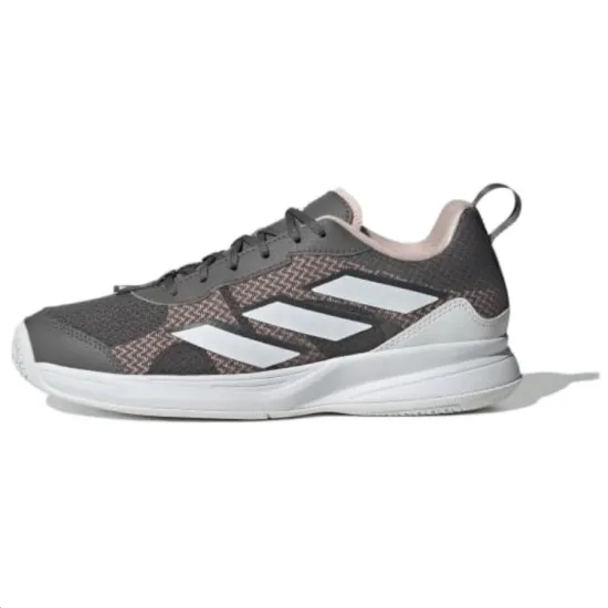Adidas Avaflash Tennis Shoes Women's Low-Top Grey One/Aurora Met./Used Fig