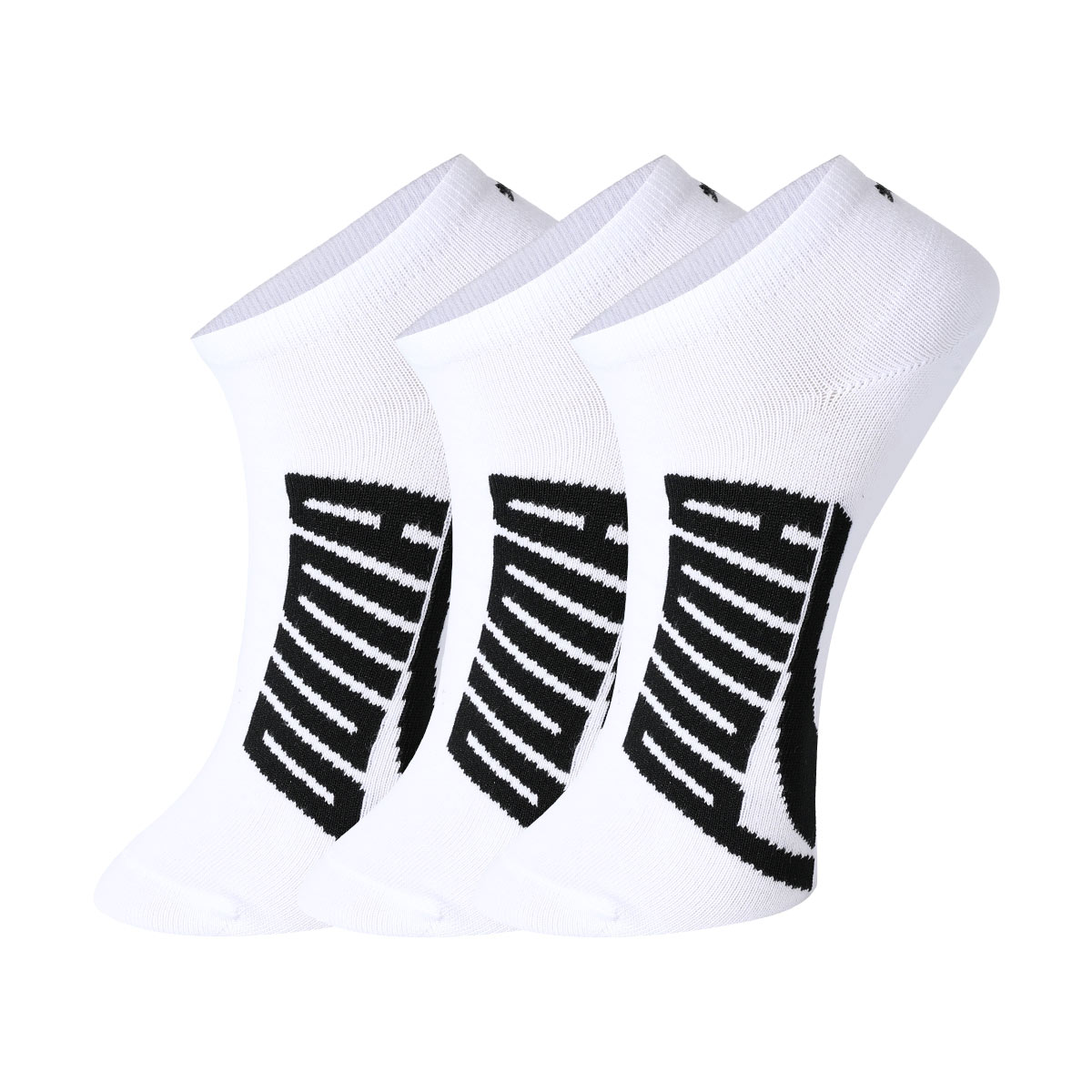 PUMA Ankle Socks Unisex 3 Pack White