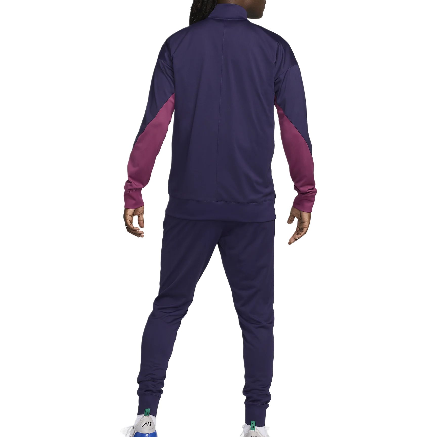 Nike Dri FIT Sport Soccer Jersey Set Men’s Purple Ink/Rosewood/White