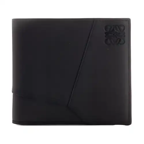 LOEWE Classic Cow Leather Wallet Men's Black