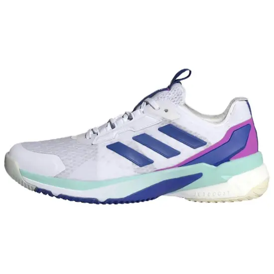 Adidas Women's Crazyflight 5 Indoor 'White Lucid Blue Aqua'