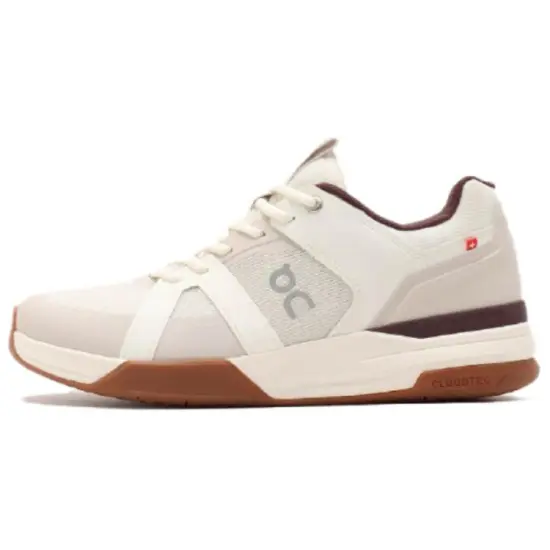 On ClubTHE ROGER Anti Slip Wear Resistant Low Top Casual Shoes Men's Ivory White