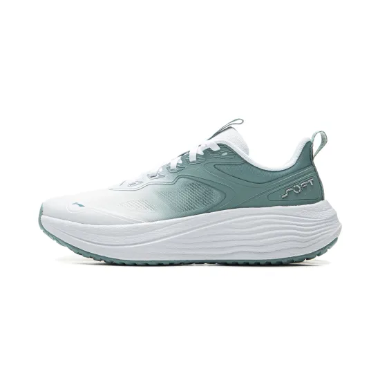 LINING Soft Lite Casual Shoes Men Low Top Lime Green/Standard White