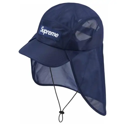 Supreme Polyester Baseball Caps Unisex Blue