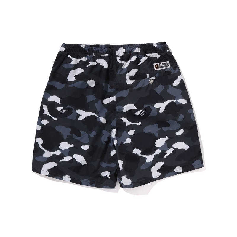 Bape City Camo Ape Head One Point Beach Shorts