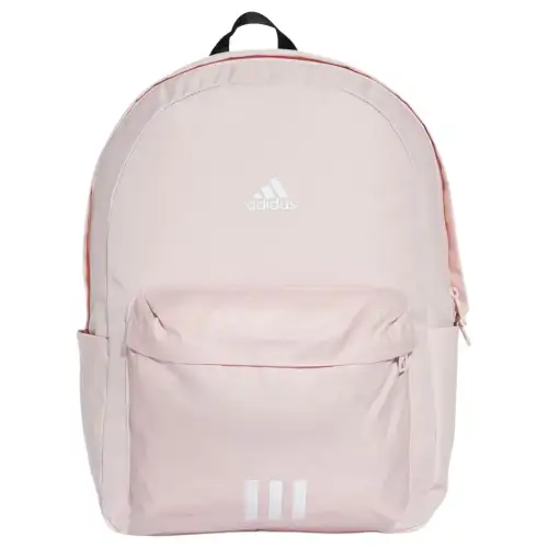 Adidas Recycled Polyester Plain Weave Fabric Backpack Regular Women's Sand Pink