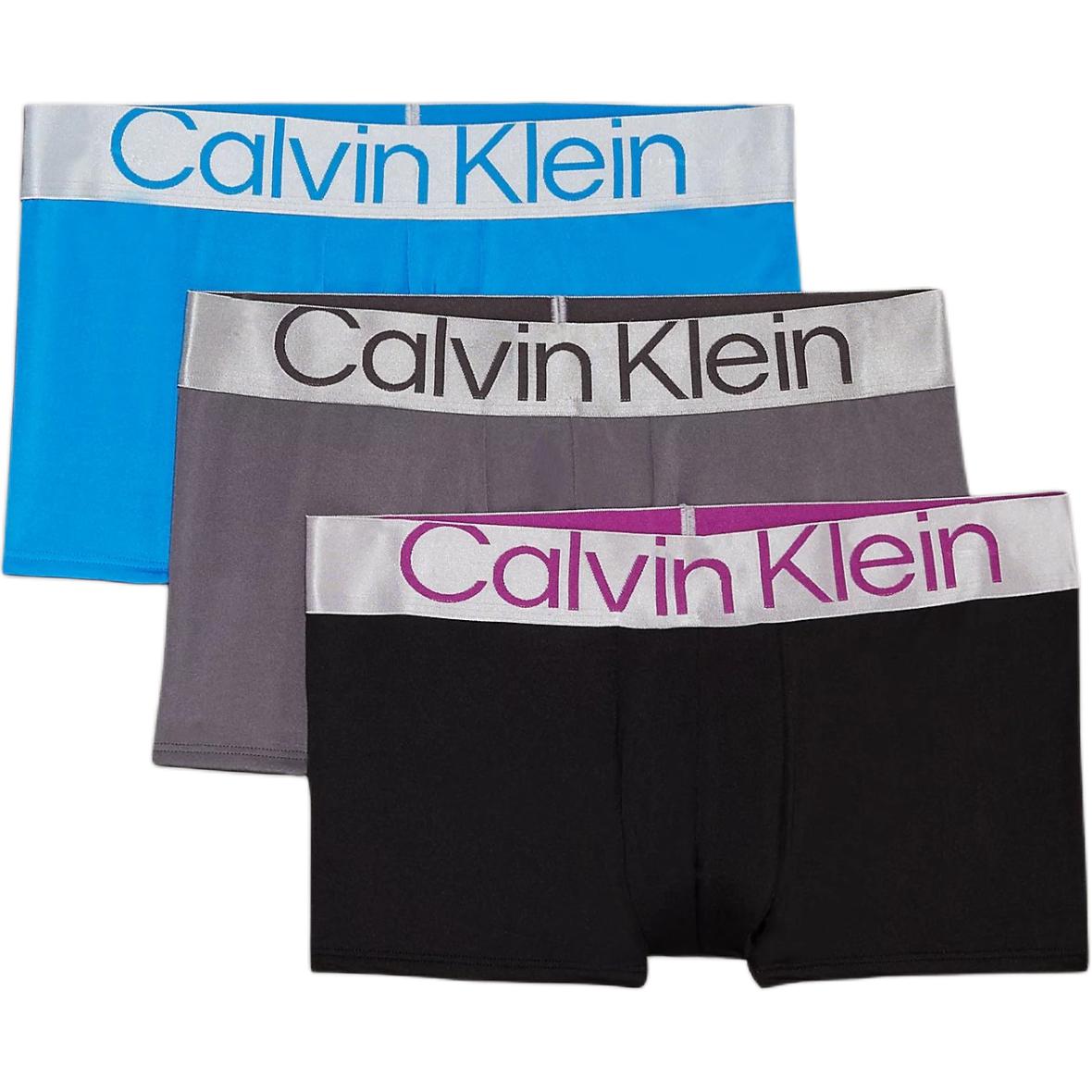 Мужские трусы CALVIN KLEIN (3 штуки, разноцветные)