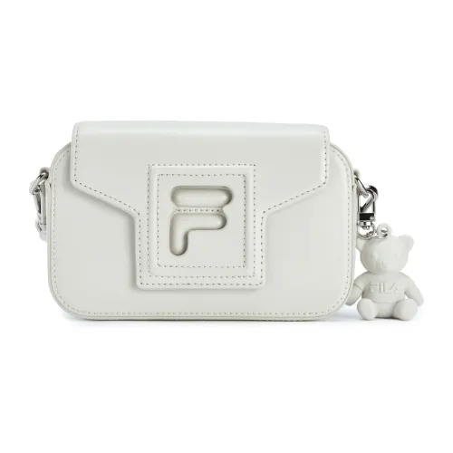 FILA Polyurethane, Synthetic Leather Crossbody Bag, Shoulder Bag Mini Women's Moonlight Gray