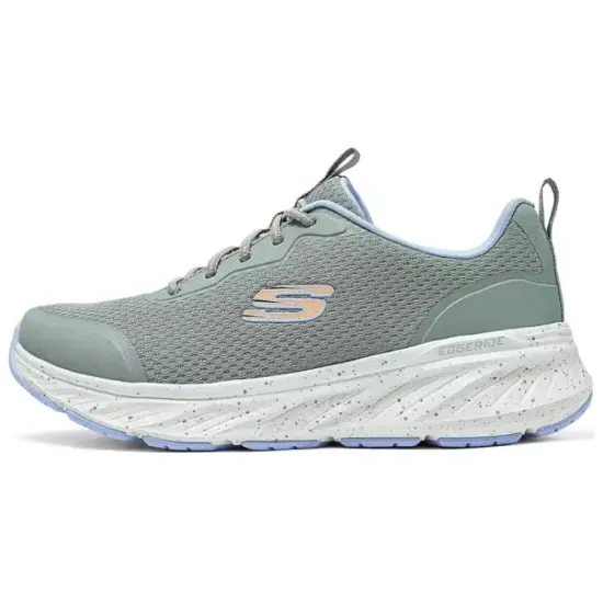 Skechers Sport Anti-Slip Wear-Resistant Low-Top Casual Running Shoes Women's Green Blue