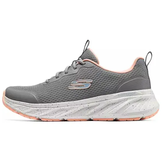 Skechers Sport Running Shoes Women's Low-Top Gray/Coral
