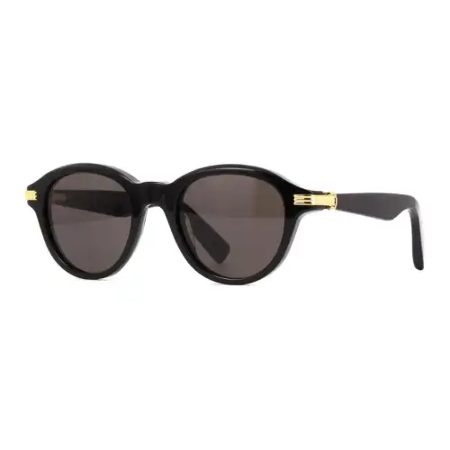 CARTIER Acetate Round Sunglasses Unisex Black