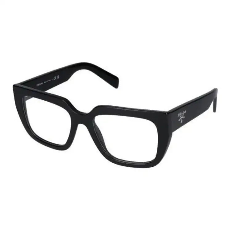 PRADA Plastic Square Eyeglass Frames Women's