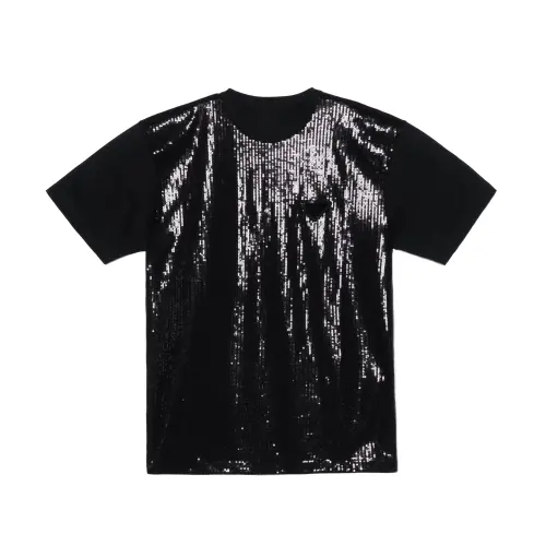 PRADA T Shirts Men's Black Crew Neck Moderate Straight Fit