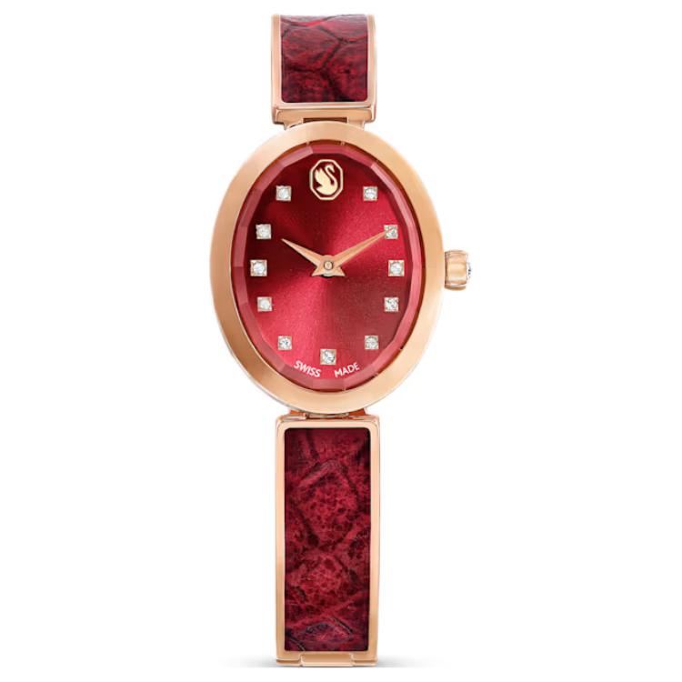 Женские часы Swarovski Crystal Rock Oval 2926mm 50 (красные)