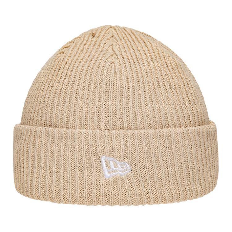 Шапка New New Era Beanie (бежевая)