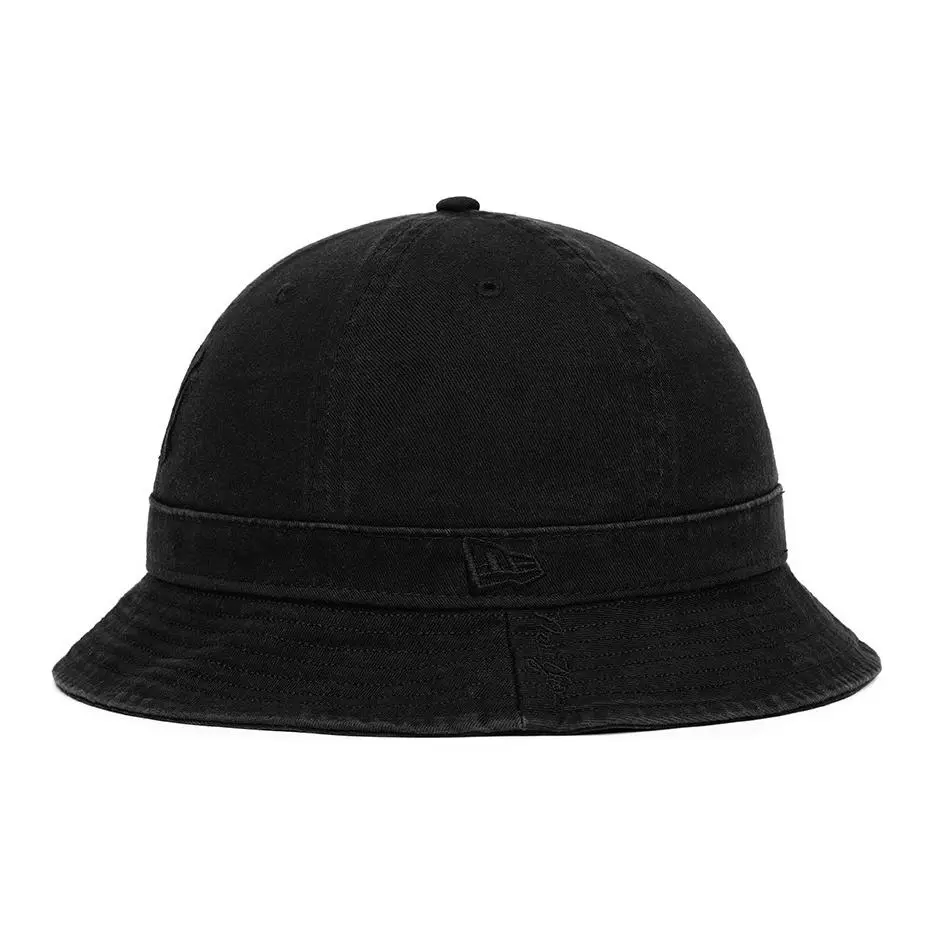 New Era Cotton Bucket Hats Unisex Black