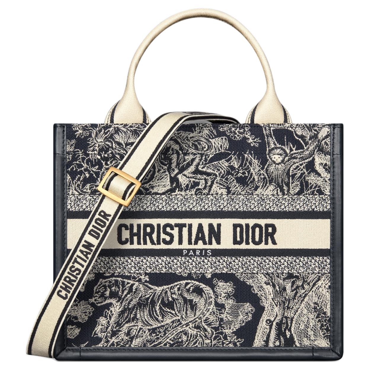 Женская сумка Dior BookTote (черная)