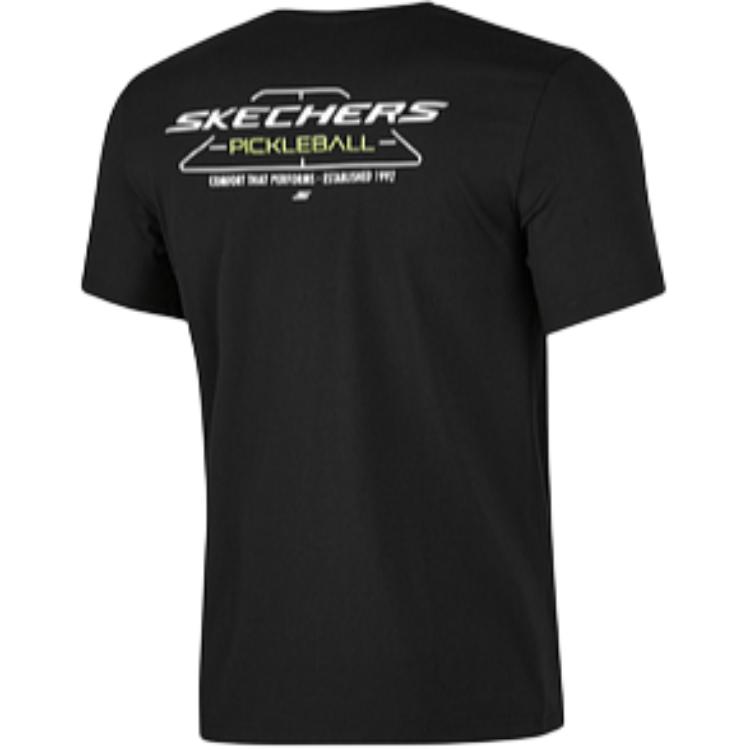 Skechers T Shirt Men’s Carbon Black