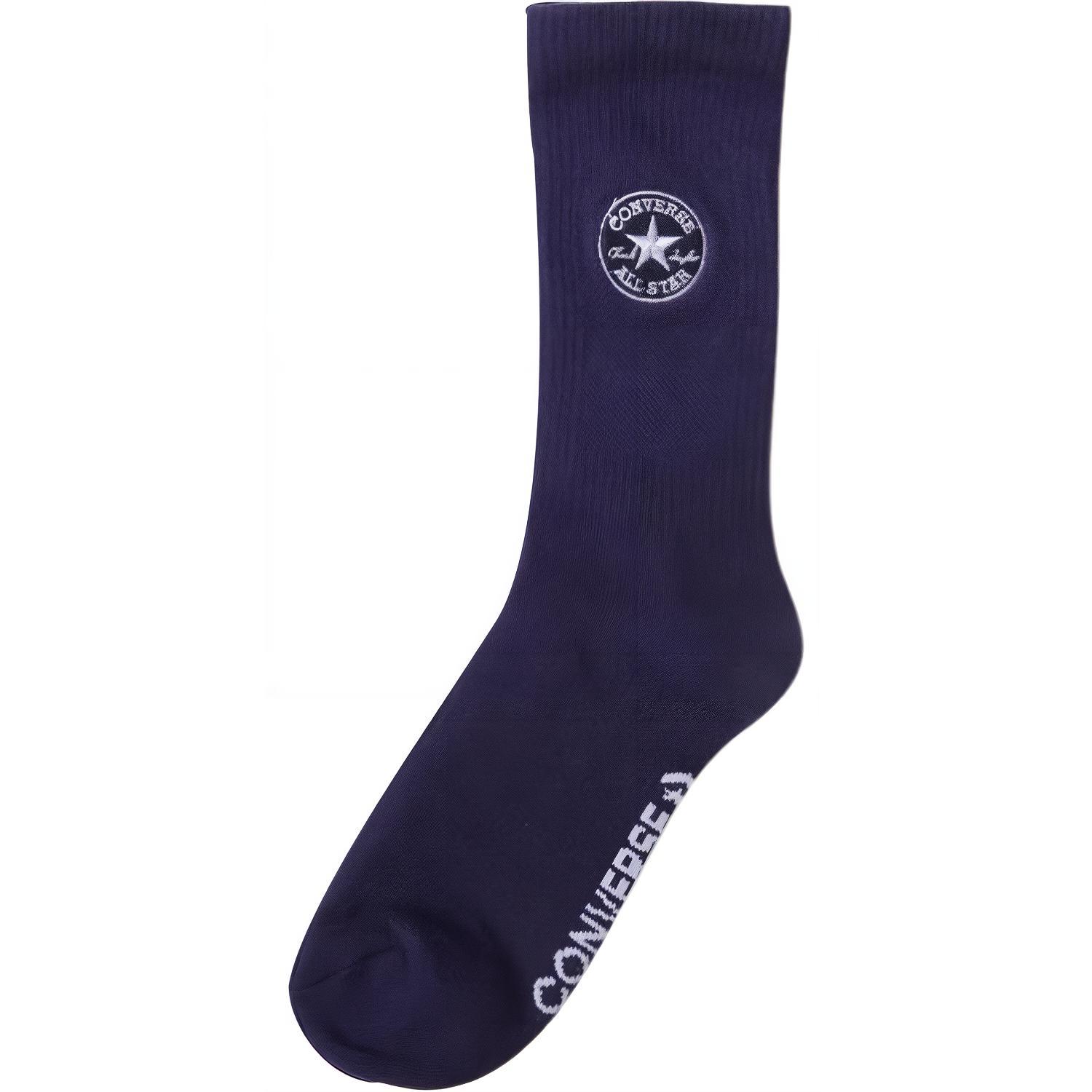 Converse Crew Socks Unisex 1 Pack Royal Blue