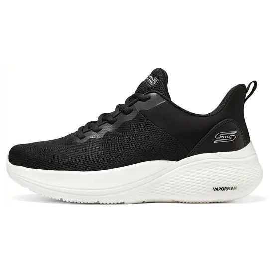Skechers Cushioning Anti-Slip Wear-Resistant Breathability Low-Top Casual Running Shoes Men's Black