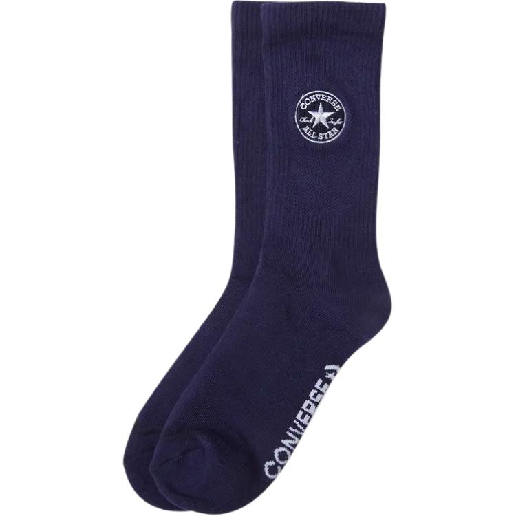 Converse Crew Socks Unisex 1 Pack Royal Blue