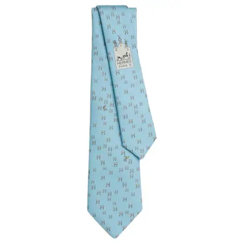 HERMES H Lapin Ties Men's