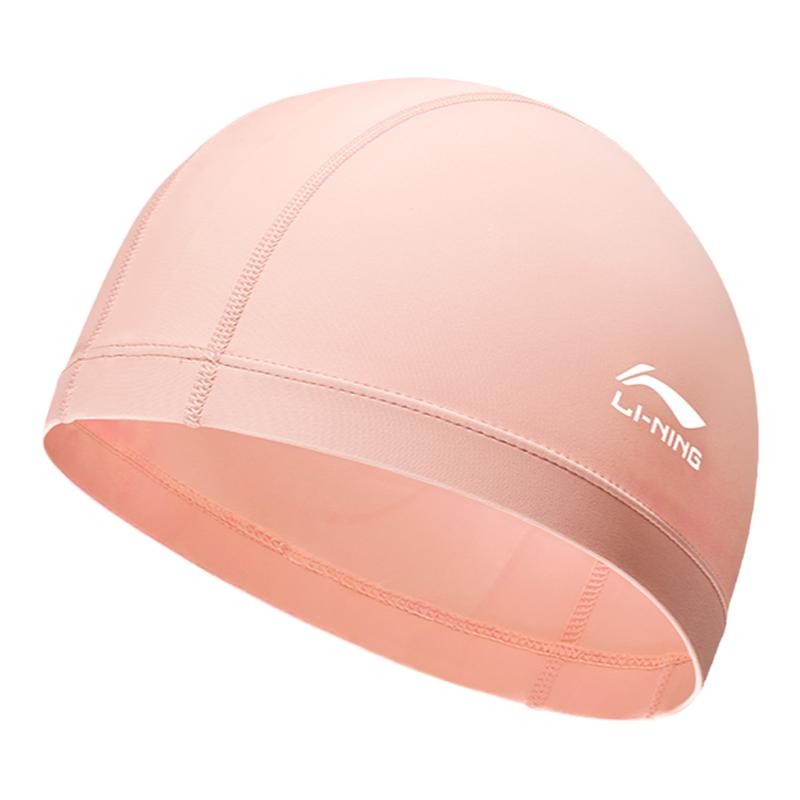 Li Ning Swimming Caps Fabric Unisex 23 26CM Black
