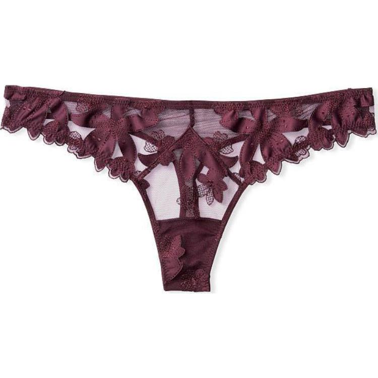 Женские трусы Victoria's Secret (пурпурные)