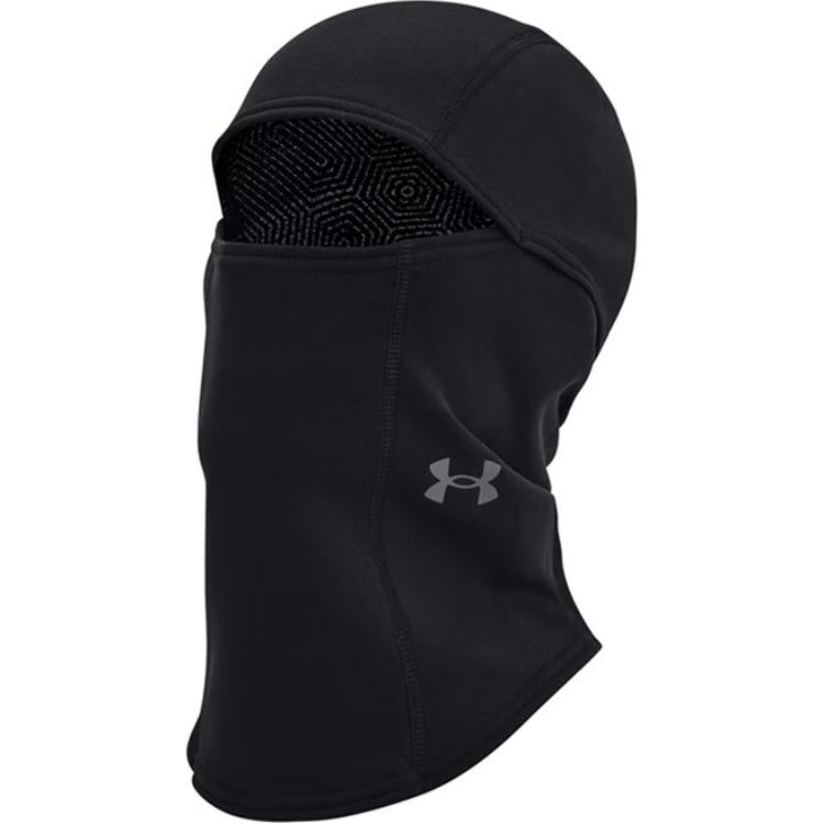 Under Armour Windproof & Dustproof Thermal Masks Polyester Unisex Black