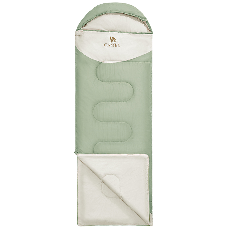CAMEL Sleeping Bags Outdoor Camping Overnight Rest Down Cotton Single Double Person